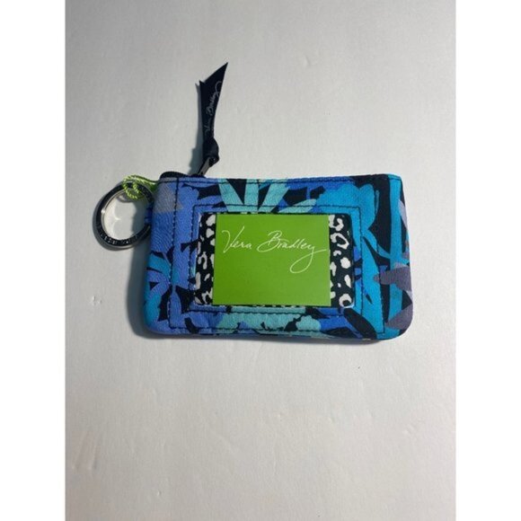 Vera Bradley Zip Id Case and Lanyard in Camofloral 0701 - Picture 2 of 6